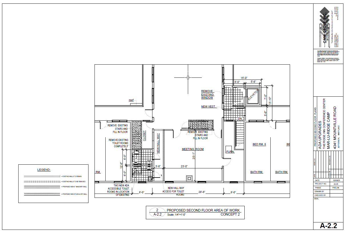 Diagram 2.2 Second Floor Diagram